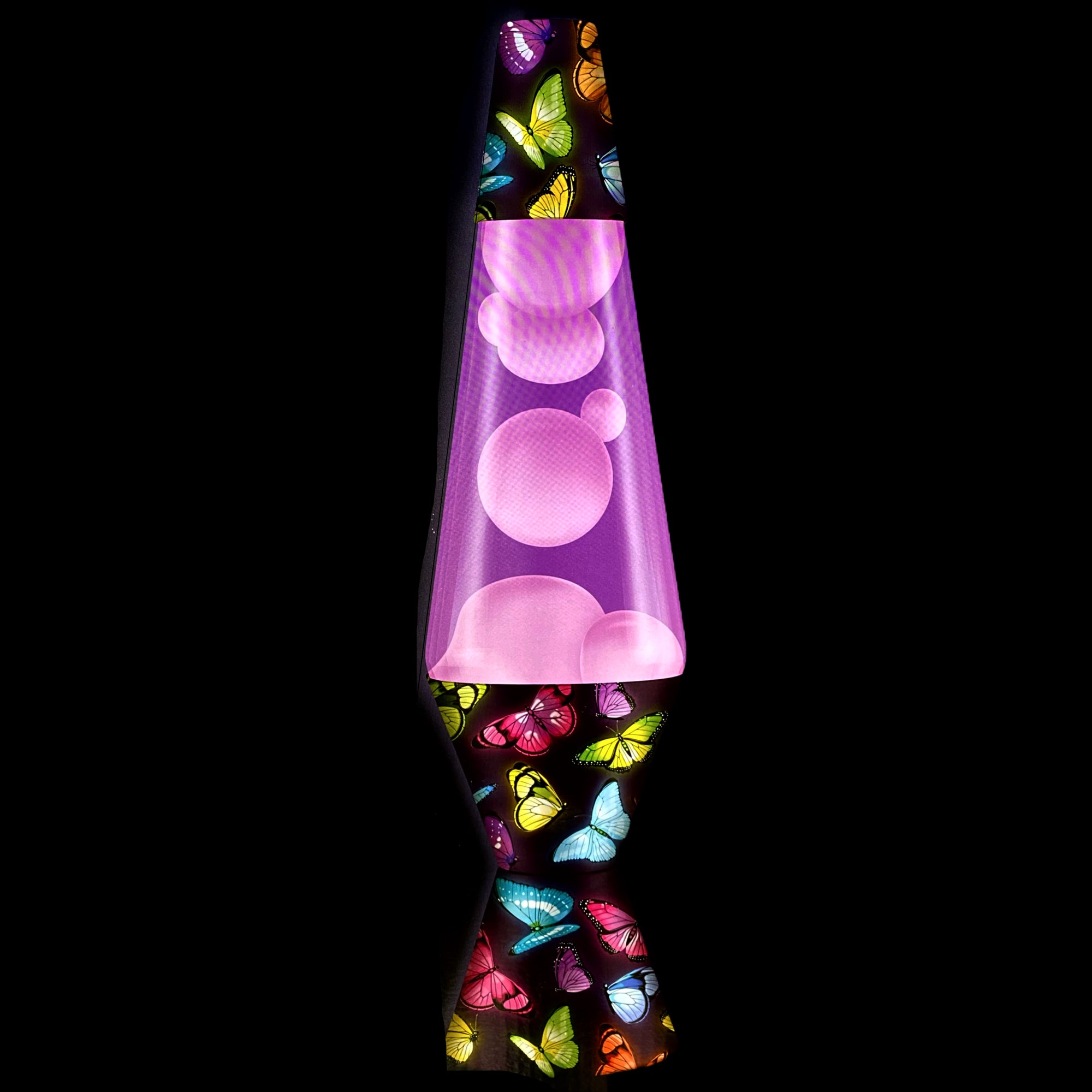 14.5” Neon Butterfly Lava Lamp