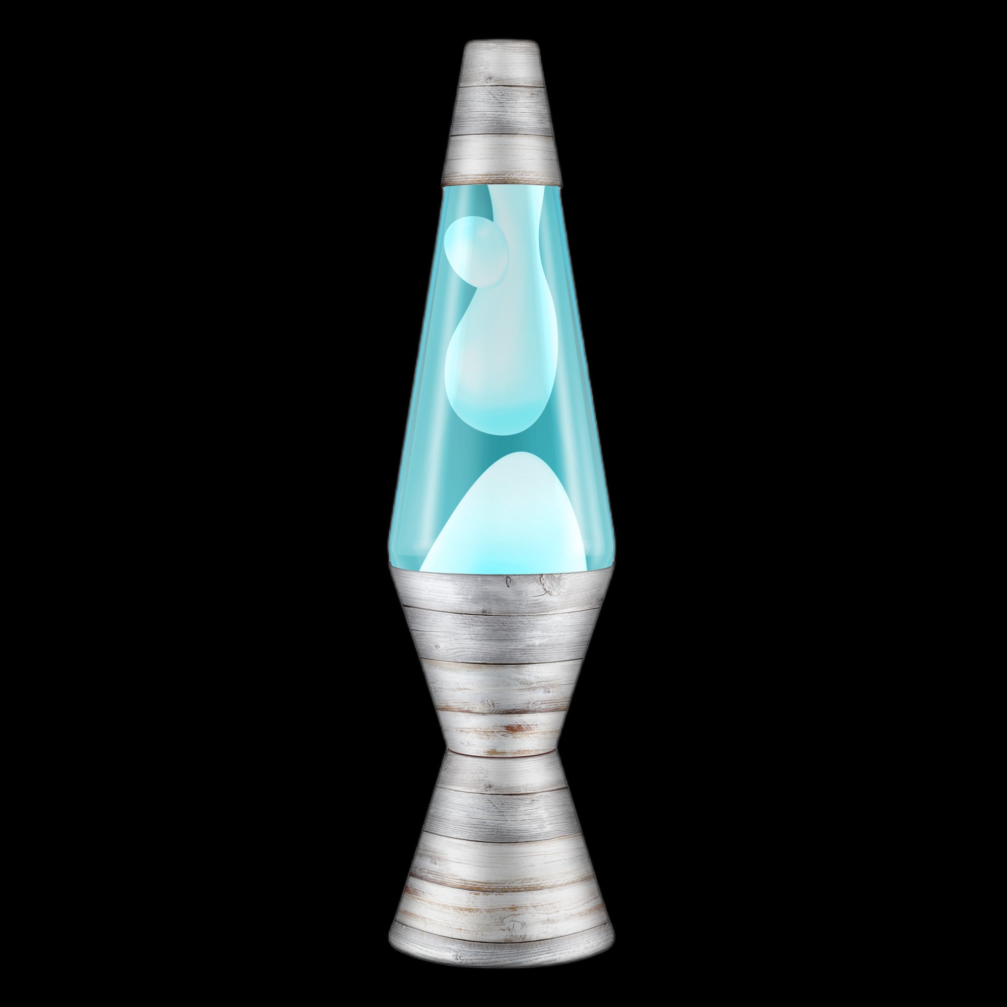 wood lava lamp