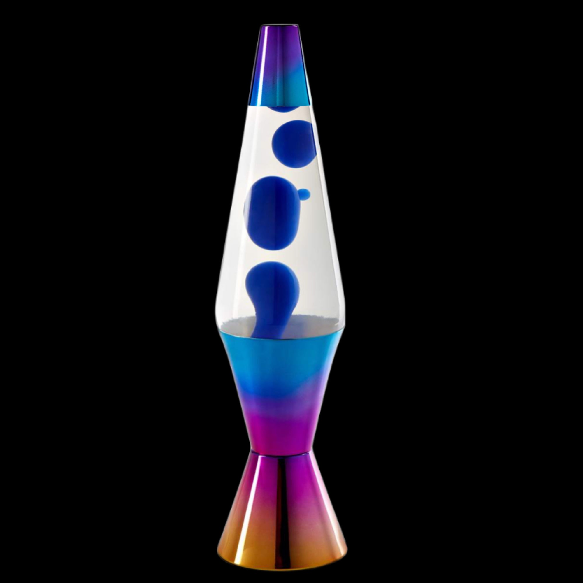 blue lava lamp