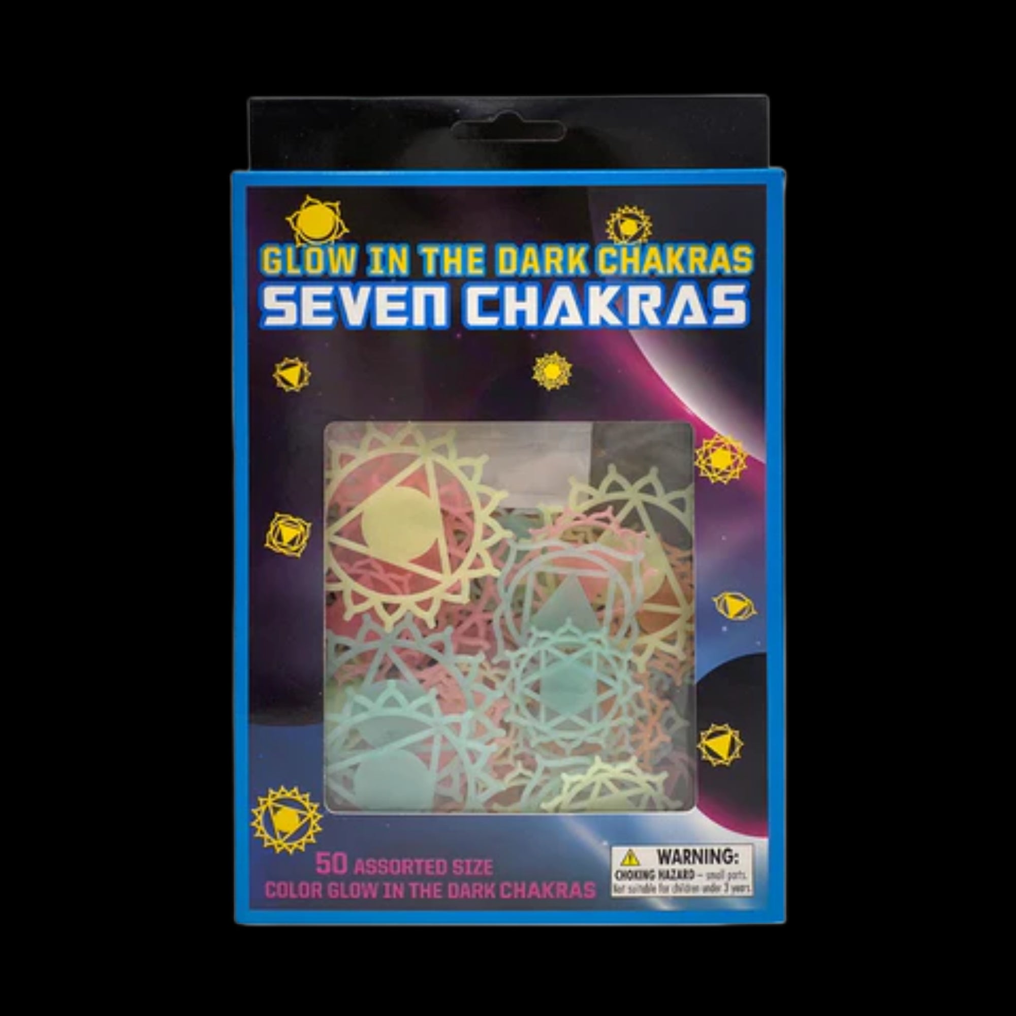 glow in the dark chakras