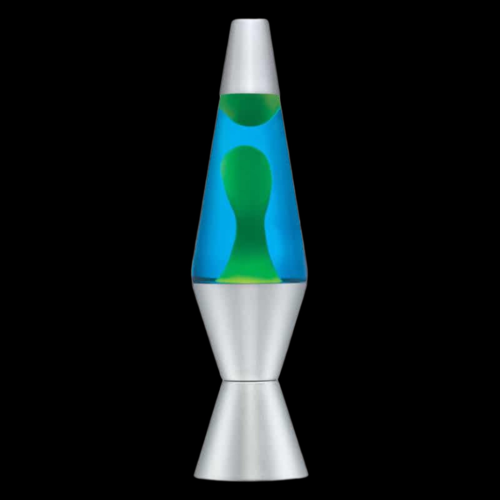 14.5" Blue/Yellow Lava Lamp