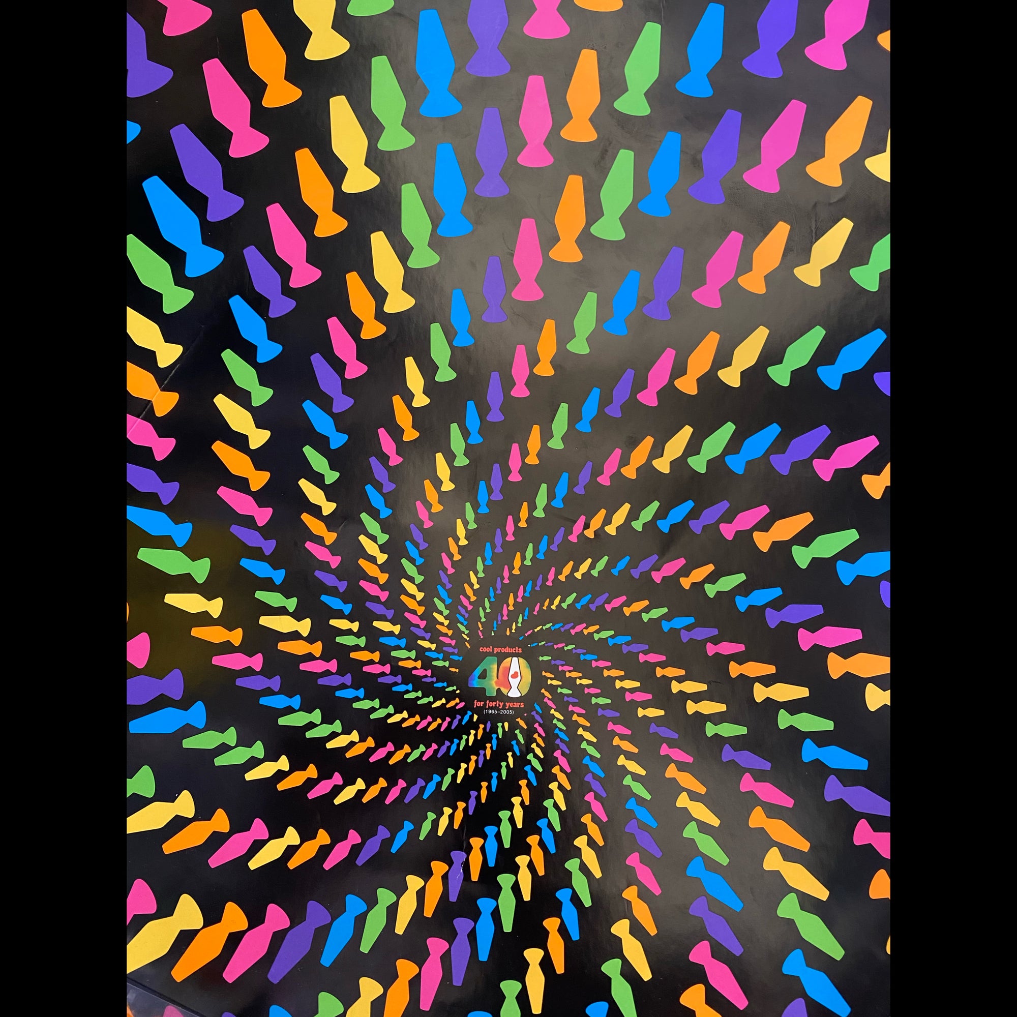 lava lamp poster