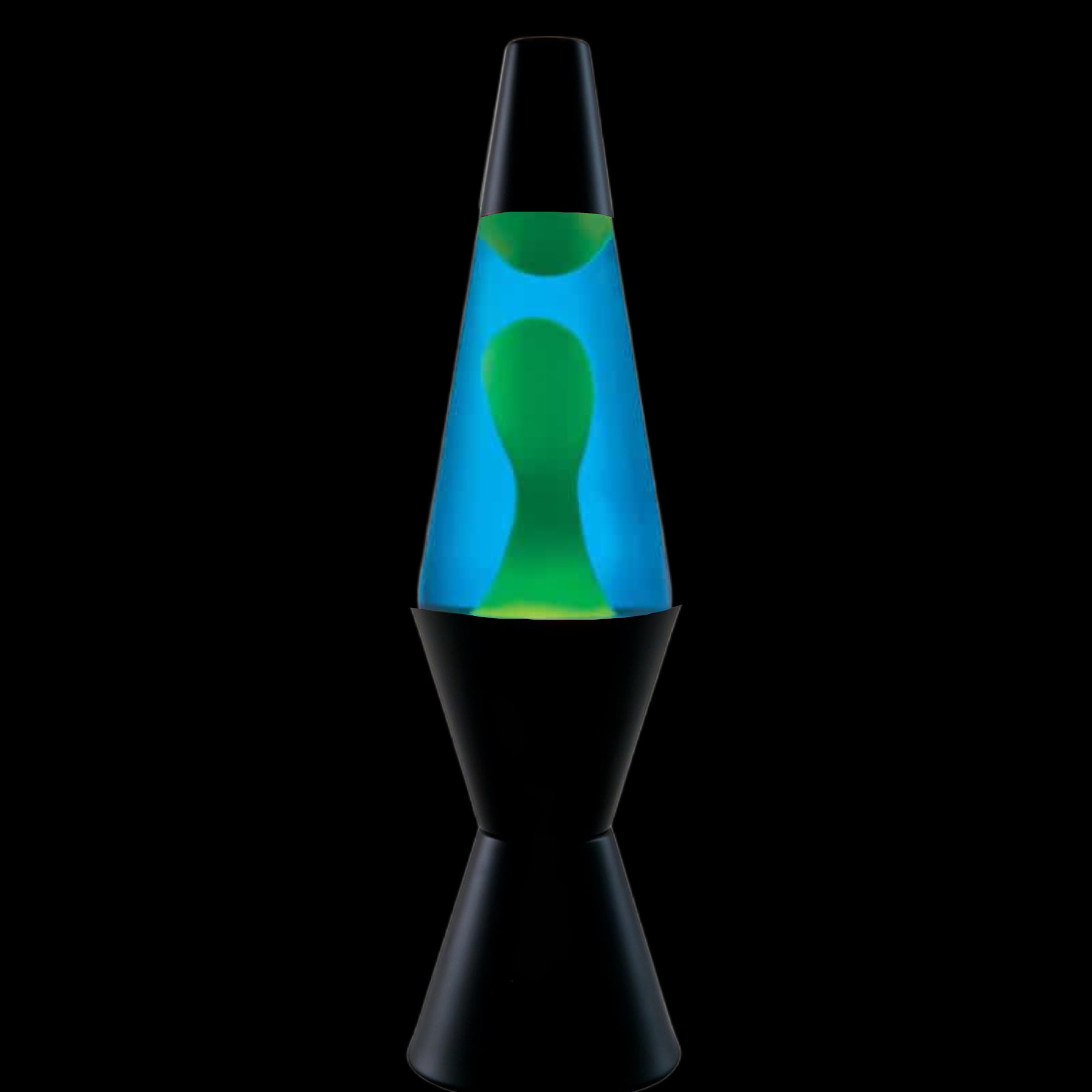 14.5" Blue/Yellow Lava Lamp