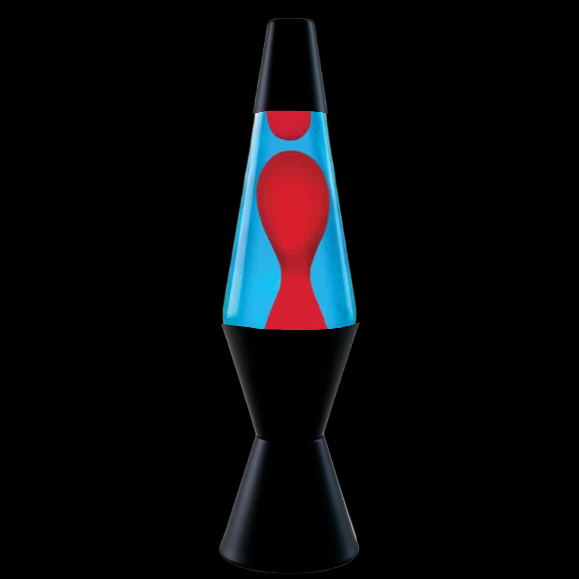 14.5" Red/Blue Lava Lamp