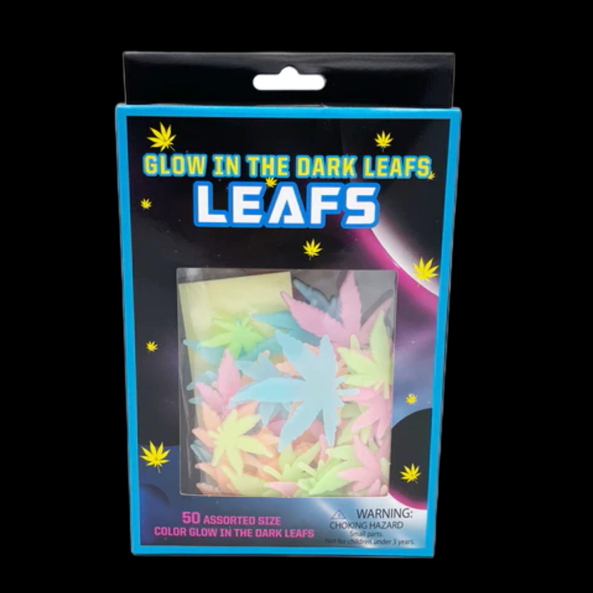 Glow in the Dark Pot Leafs